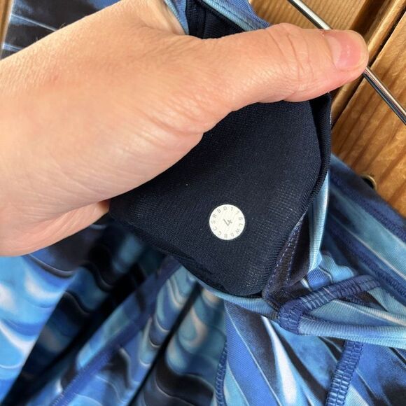 Lululemon 4 Train Times‎ 7/8 Pant *25" Leggings Mesh Detail Cropped - Picture 12 of 13